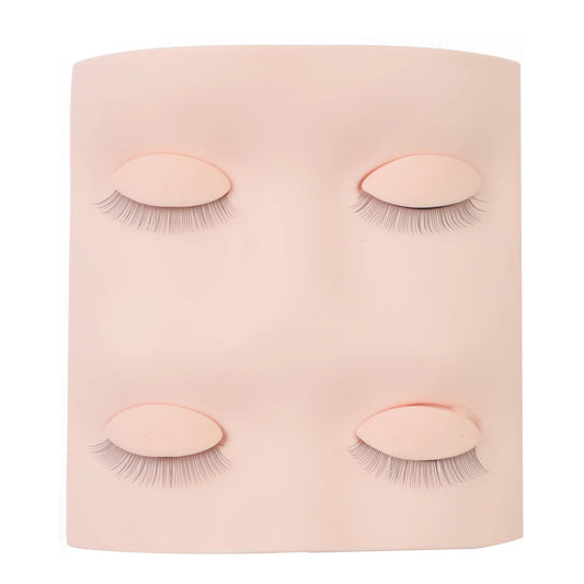 Luxury High Quality Soft Touch Eyelash Extensions Practice Mannequin FACE WITH REMOVABLE EYES