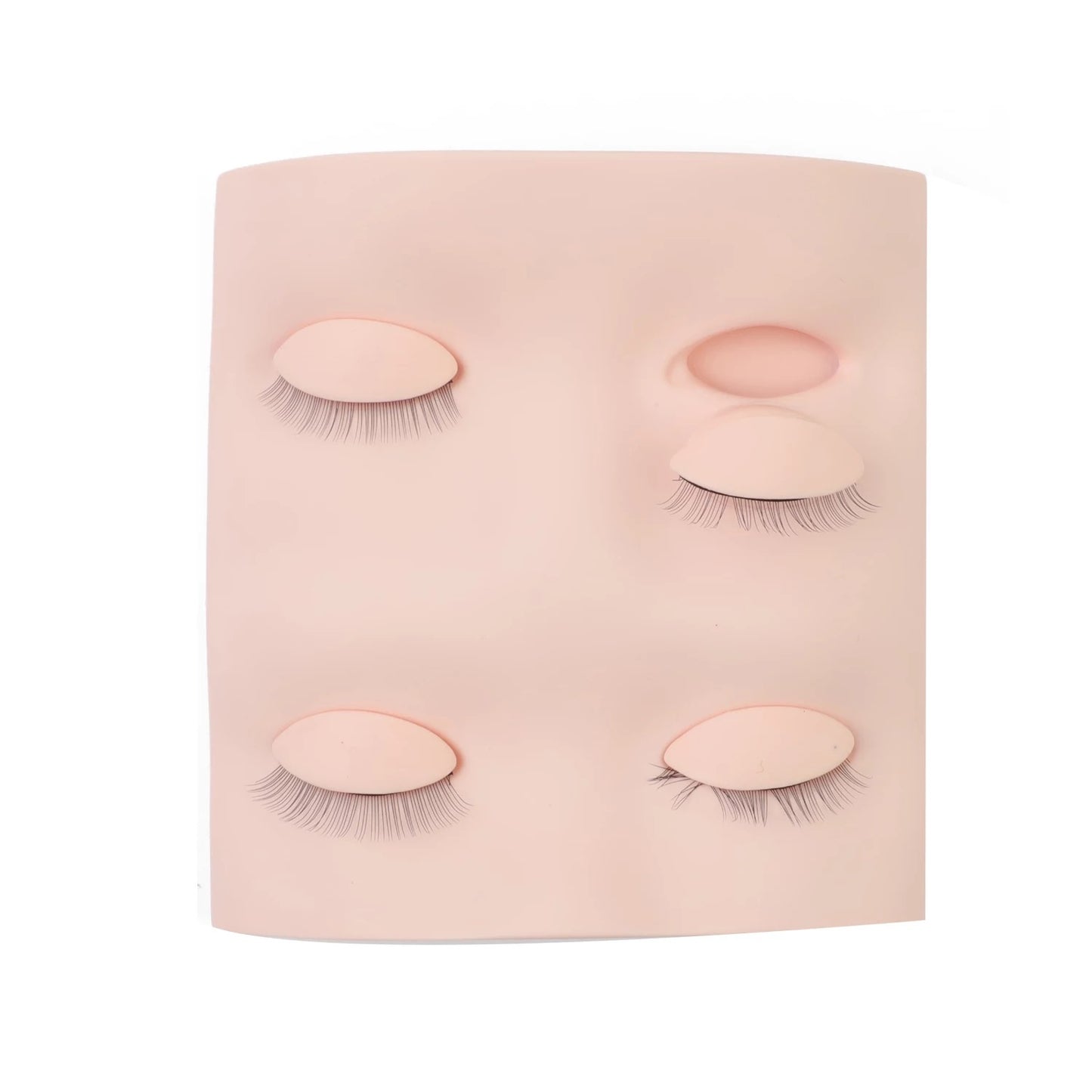 Luxury High Quality Soft Touch Eyelash Extensions Practice Mannequin FACE WITH REMOVABLE EYES